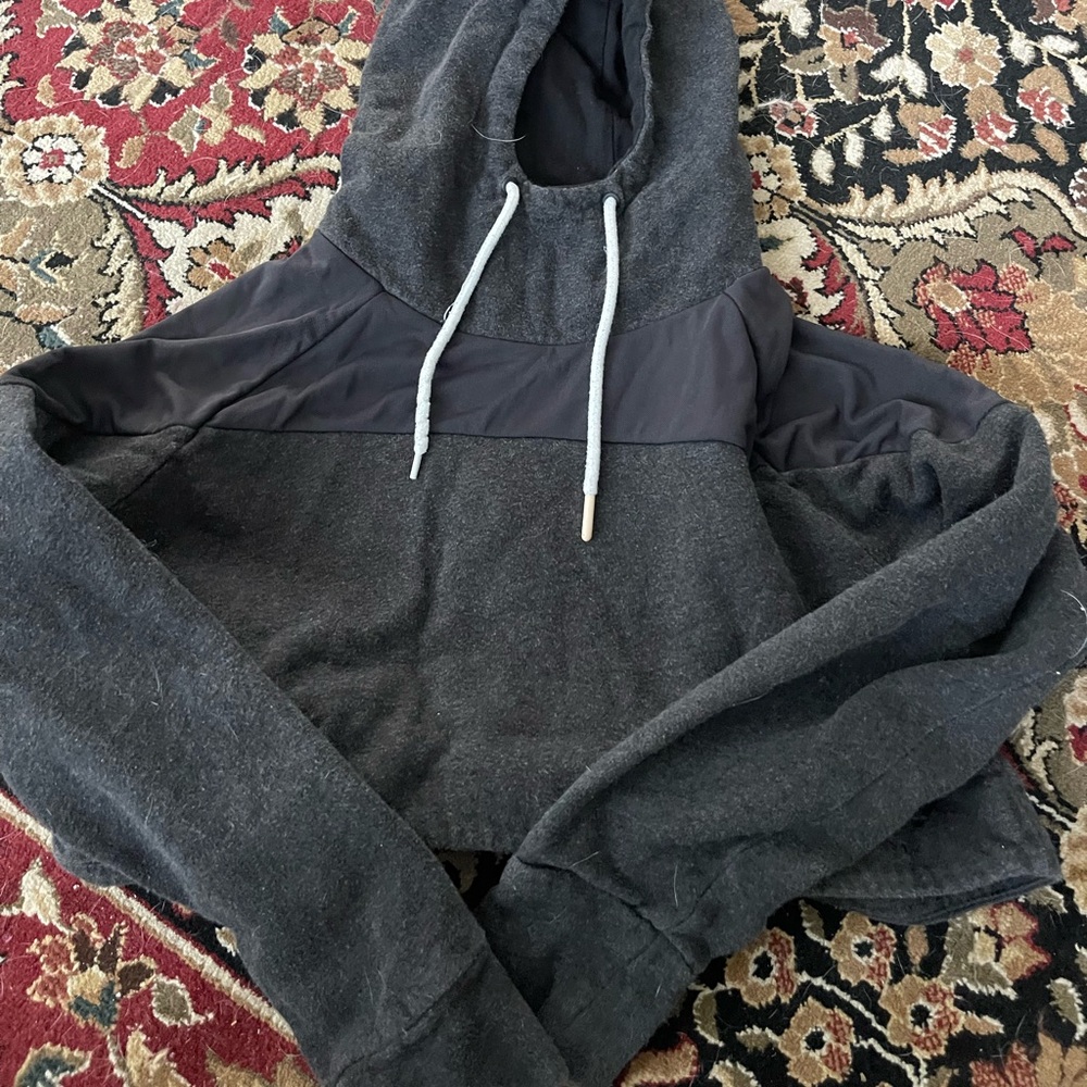 Nikki Blakketter GYM SHARK cropped hoodie
